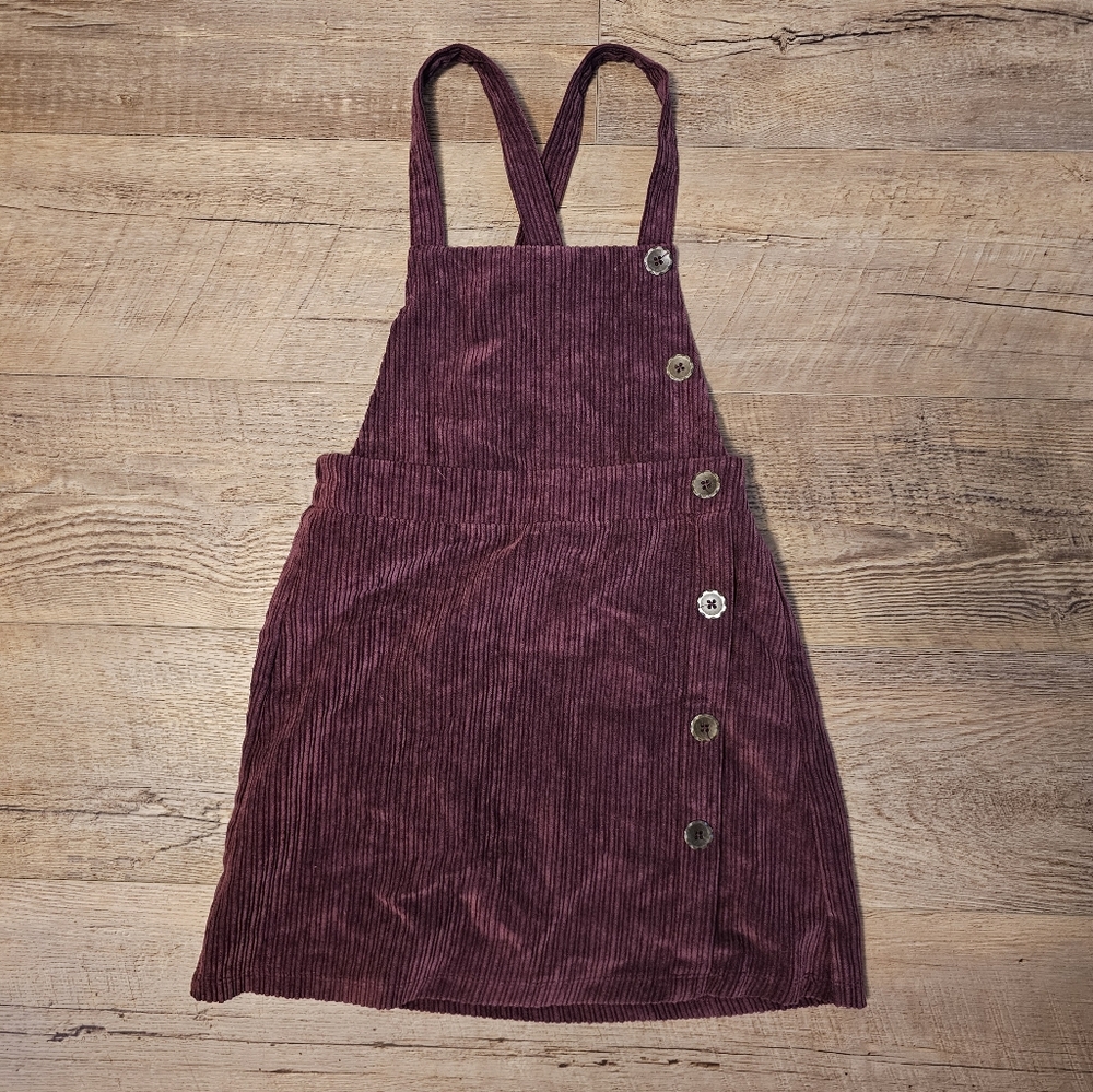 Art Class girls corduroy ovetall skirt 7/8